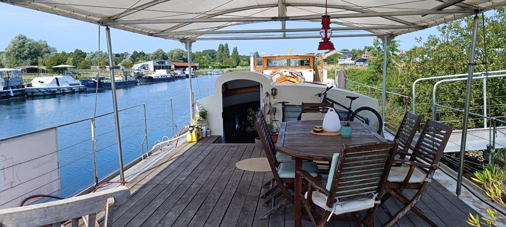 Odyssee Gite Sur Peniche Saint-Valery-sur-Somme Exterior foto