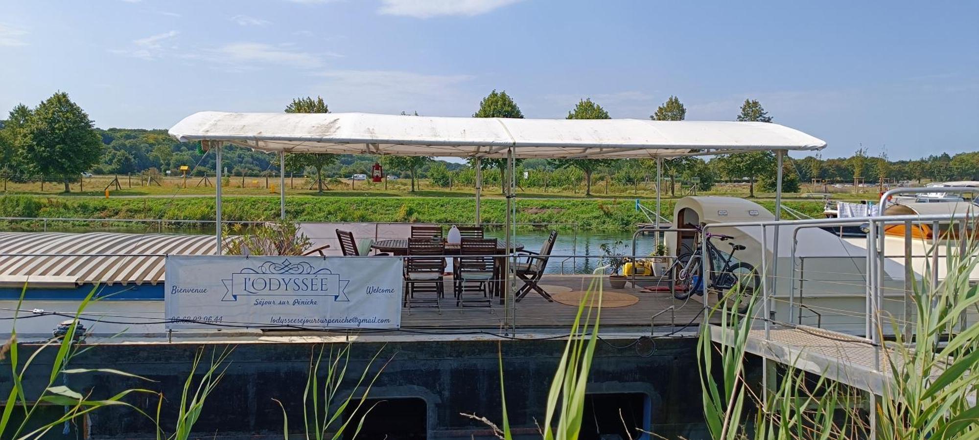 Odyssee Gite Sur Peniche Saint-Valery-sur-Somme Exterior foto