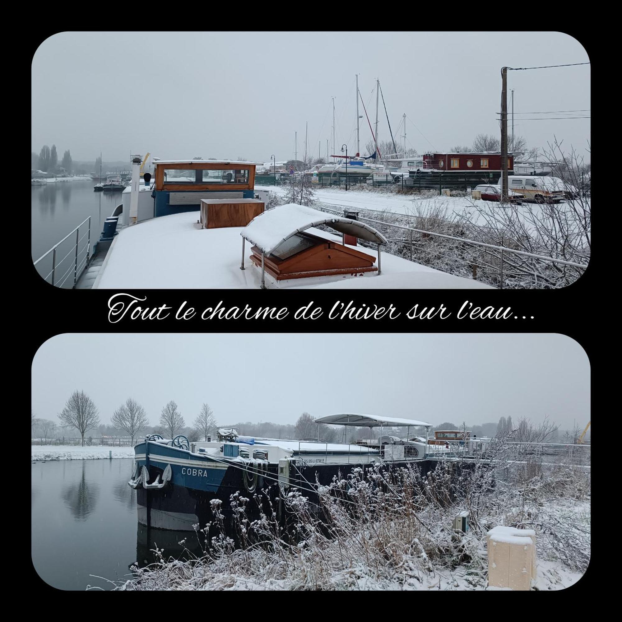Odyssee Gite Sur Peniche Saint-Valery-sur-Somme Exterior foto